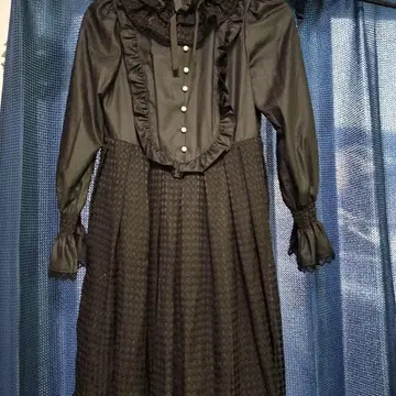 멜로디 바스켓 앨리스 다이아 무늬 원피스