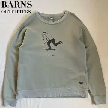 BARNS OUTFITTERS 반스 맨투맨 트레이닝복 M 프린트