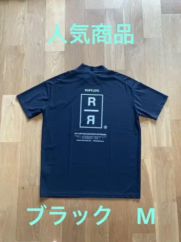 RUFFLOG 라프로그 R&R 로고 모크넥 M 블랙