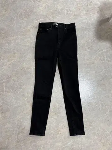 moussy 블랙 스키니 데님 25인치