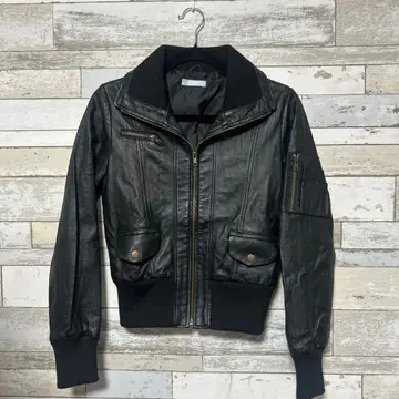 최종 가격 인하 FREE'S 가죽 자켓 싱글 라이더 돈피