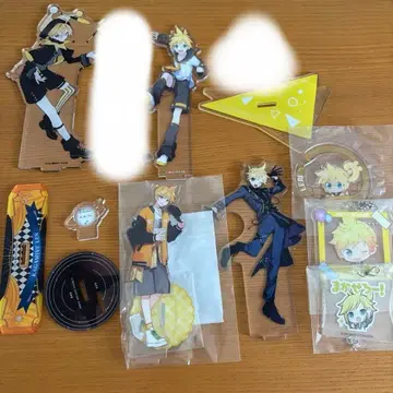 2번째 사진 포함 카가미네 렌 아크릴 스탠드 아크릴 키링