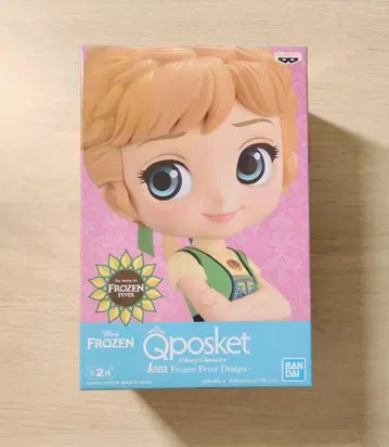 디즈니 Qposket 겨울왕국 안나 A 컬러