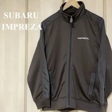 [ 미사용 ] SUBARU 스바루 임프레자 트랙 자켓 저지 브라운