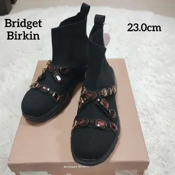 [새상품] BridgetBirkin 클래식 크로스 비쥬 벨트 스니커즈