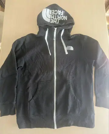 THE NORTH FACE 블랙 후드티 풀 집업