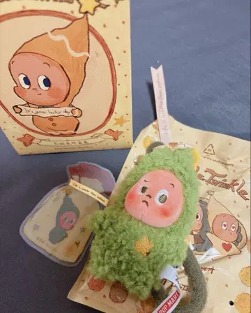 Twinkle Twinkle 봉제 인형 펜던트 Matcha Crisp