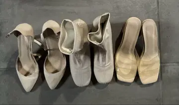 뮬 샌들 부츠 3종 세트