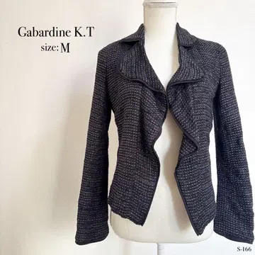 Gabardine K.T 테일러드 자켓 M 사이즈 가디건풍