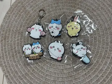 치이카와 러버 키링 6개 세트
