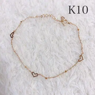 K10 핑크 골드 팔찌 핑크 골드