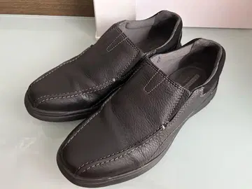 [ 새상품급 ] 블랙 가죽 로퍼 슬립온