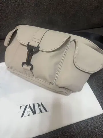 ZARA 베이지 숄더백