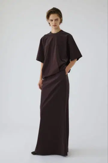 RIM.ARK Shimmer maxi SK 쉬머 맥시 스커트 38