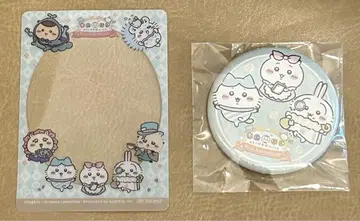 치이포케 캔뱃지 클리어 카드 치이카와 포켓 하프 애니버서리 토끼