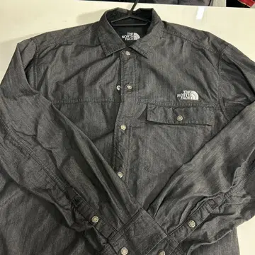 THE NORTH FACE 버튼 데님 셔츠