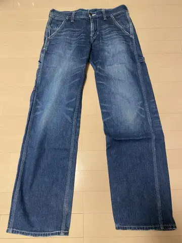 리 워크 팬츠 데님 팬츠 페인터 팬츠