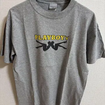 PLAYBOY 그레이 T셔츠 M