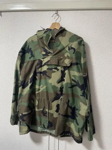아노락 후드티 카모 무늬 made in U.S.A