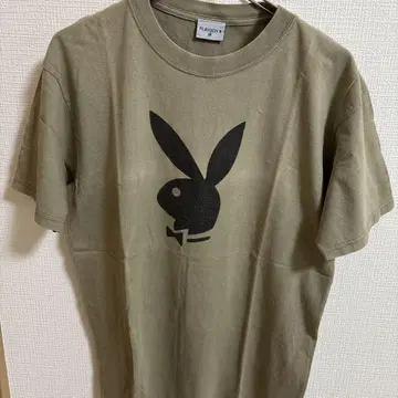 PLAYBOY 올리브 T셔츠 M