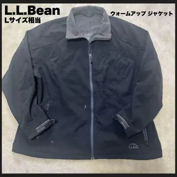[ USED ] L.L.Bean 웜업 자켓 블랙 L 상당