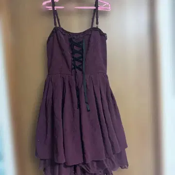 axes femme 빨간색 드레스 M