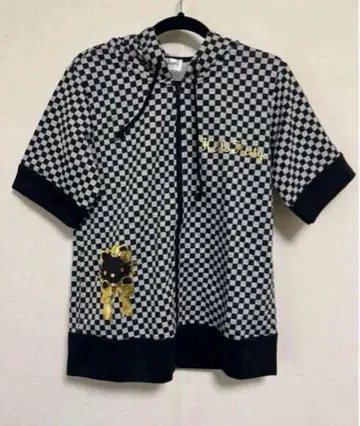 539 새상품 헬로키티 후드티 M사이즈 블랙 Hello Kitty