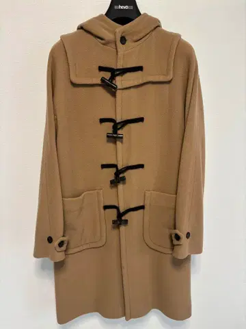 이보 hevo 카멜 더플 코트