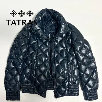 [ TATRAS ] 타트라스 다운 자켓 34 퀼팅 블랙 네이비