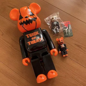 BE@RBRICK 베어브릭 한정판 할로윈 HORROR 스컬