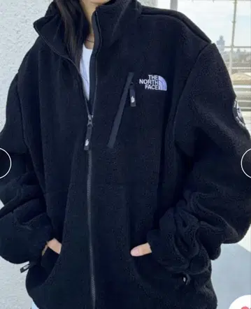 THE NORTH FACE 블랙 플리스 자켓