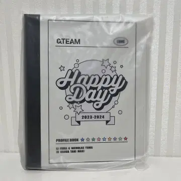 &TEAM HAPPY-DAY BINDER 바인더 미사용 새상품