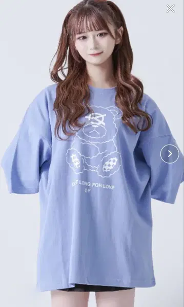 OY 오드리 프린트 블루