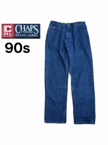 90s CHAPS 랄프 로렌 데님 팬츠