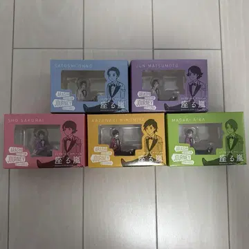 앉아있는 폭풍 5개 세트