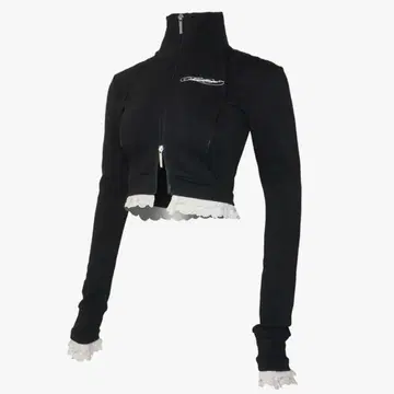 theredthread S track jersey jacket lace