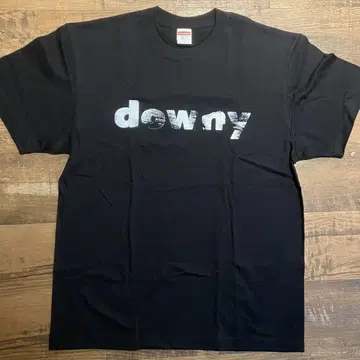 downy - 로고 T셔츠 블랙 L 사이즈