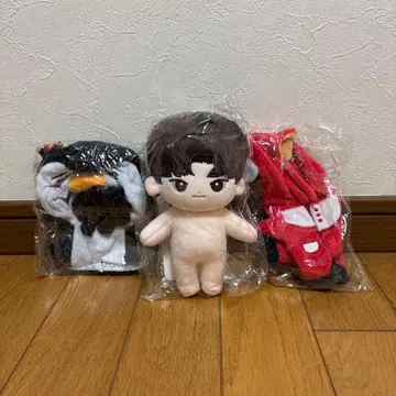 K-POP 봉제 인형 세트 산타 의상