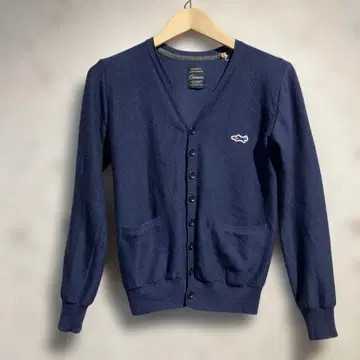 TIGRE BROCANTE 울 V넥 가디건 티그레 브로칸테