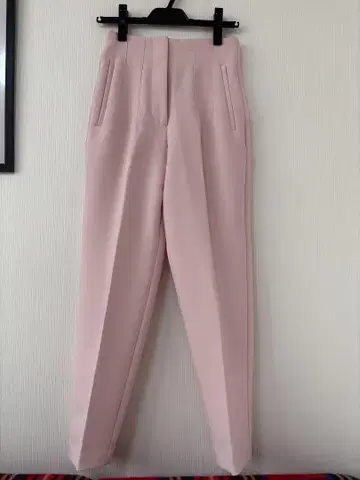 ZARA 라이트 핑크 플리츠 슬랙스