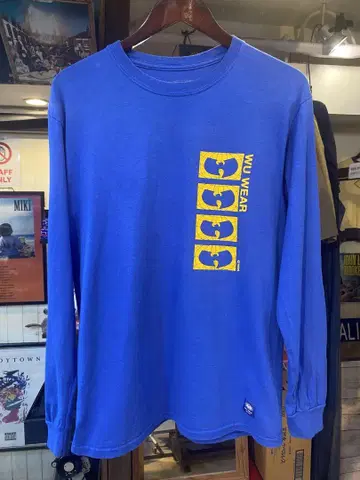 WU WEAR Wu tang 긴팔 롱티 랩 티