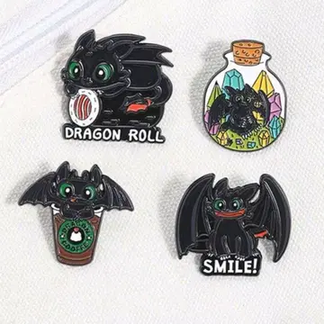 드래곤 길들이기 핀 배지 핀즈 투스 나이트 퓨리 투슬리스