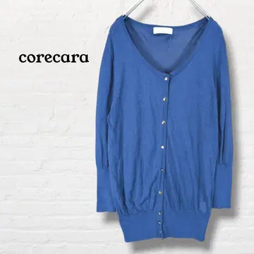 corecara 긴팔 가디건 얇은 소재 [ 1 ] 블루 계열