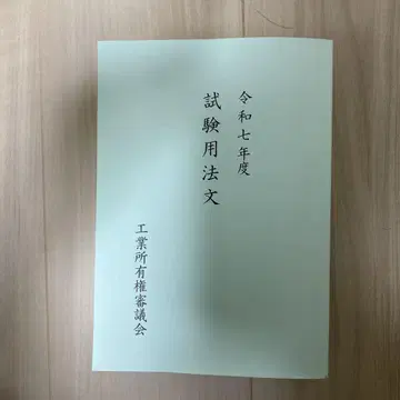 레이와 7년도 시험 용법문 변리사 논문