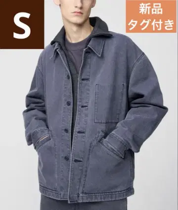 UNIQLO U 오버사이즈 컬러 데님 자켓 S