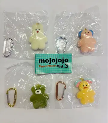 [ 전 4종 컴프 세트 ] mojojojo 피규어 마스코트 Vol.3