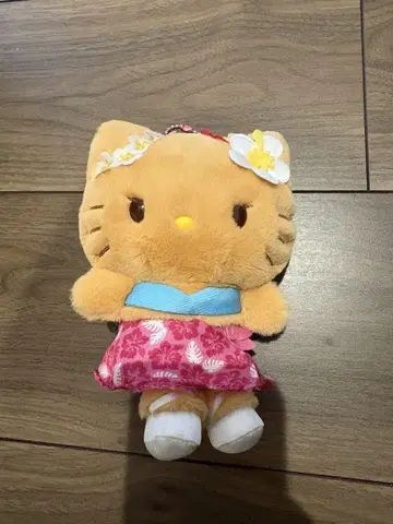 헬로키티 봉제 인형 키링