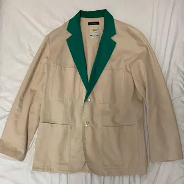 DRESS NEAT 트레이더 자켓 아이보리 그린 M 사이즈