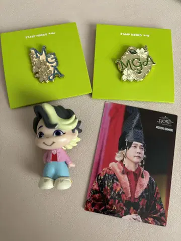 Mrs.GREENAPPLE 가챠 피규어 핀 배지 오오모리 모토키