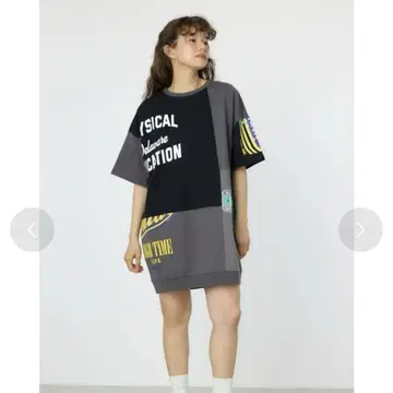 로데오 크라운 커스텀 리메이크 원피스 새상품 택 포함 블랙 원피스
